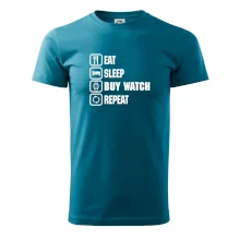 Eat sleep buy watch reapeat