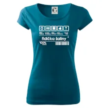 Čárový kód - řidička šaliny