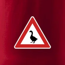 Dopravní značka - Pozor husa
