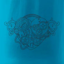 Steampunk srdce kreslené Steampunk srdce kreslené