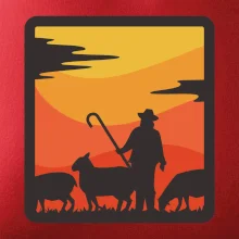 Pastevec ovcí - čtverec