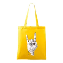 Rocková ruka kreslená