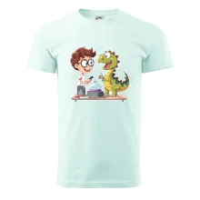 Chemik a dinosaurus - kluk