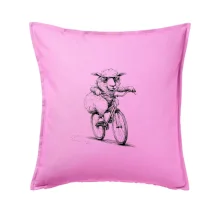 Ovce s brýlemi na kole