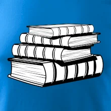 Knihy černobílé na sobě