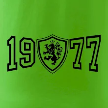 Narozeninový motiv - znak - 1977
