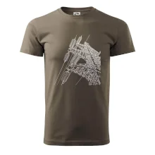 Nákres stožáru vysokého napětí