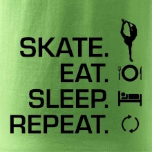 Eat sleep skate - lední bruslení