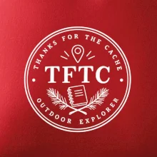TFTC minimalistický turistický odznak
