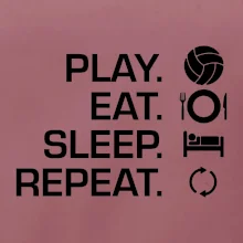 Play Eat Sleep Repeat volejbal