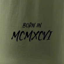 Born in - Římské číslo 1986