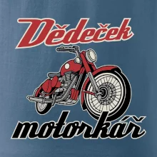 Dědeček motorkář