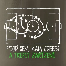 Pojď sem, kam jdeš a trefit zařízení