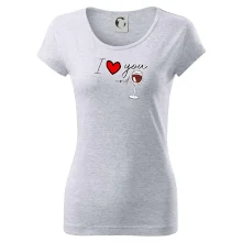 I love you and red wine