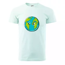 Planeta země knoflík (Pecka design)