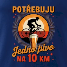 Potřebuju jedno pivo na 10 km