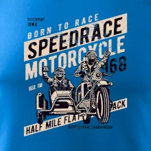 Speedrace motrcycle half mile