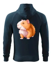 Morče - kreslené, bílo oranžové