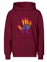 LGBT hand print
