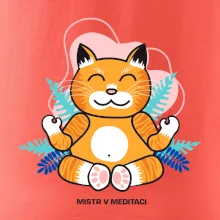 Kočka - mistr v meditaci (Pecka design)