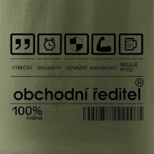 Čárový kód - Obchodní ředitel