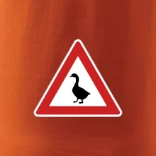 Dopravní značka - Pozor husa