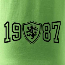 Narozeninový motiv - znak - 1987