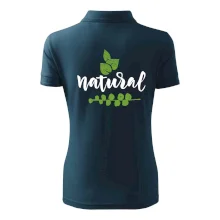 Natural - nápis v listech