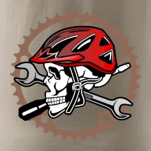Lebka biker opravář