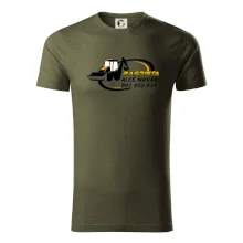 Bagrista v kruhu - vlastní nápis