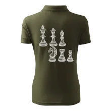 Šachové figurky kreslené