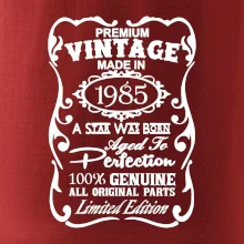 Vintage Etiketa - 1985