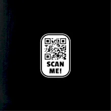 Kšiltovka Scan Me QR kód