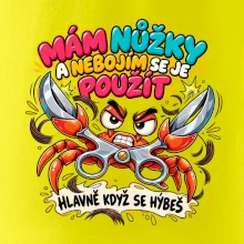 Mám nůžky a nebojím se je použít