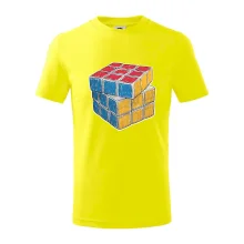 Rubikova kostka kreslená