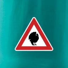 Dopravní značka - krocan