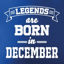 Legends are born in December