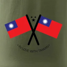 In love with Taiwan - vlajky