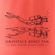 Gravitace končí ve slané vodě