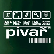 Čárový kód pivař Čárový kód pivař