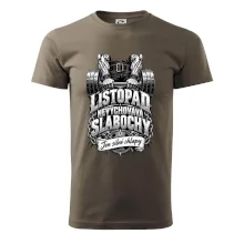 Listopad nevychovává slabochy silový trénink