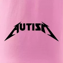 Autism rock nápis