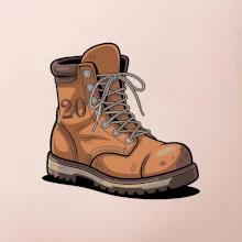 Turistická narozeninová bota 20