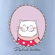 Pyšná kočka fialová