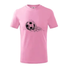 Fotbalový míč - kresba tužkou