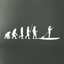 Evoluce paddleboard žena