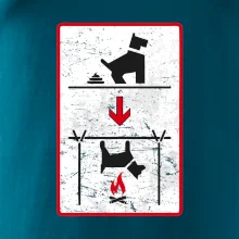 Tričko pro odpůrce sraní na chodníku