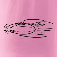 Americký fotbal letící míč