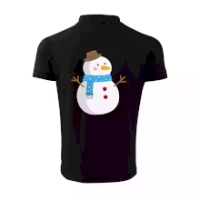 Sněhulák se šálou