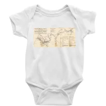 Mapa Báňské dráhy z Moravské Ostravy do Doubravy